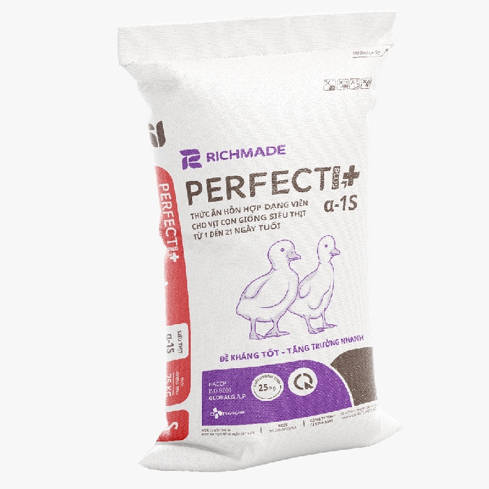 PERFECT PLUS+ VỊT CON GIỐNG SIÊU THỊT α-1S