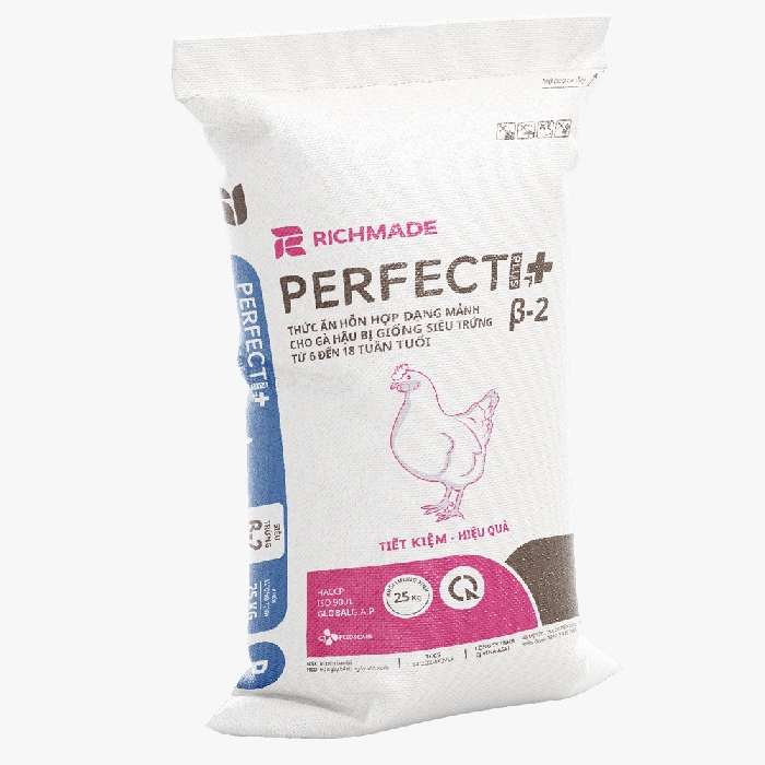 PERFECT PLUS+ GÀ HẬU BỊ GIỐNG SIÊU TRỨNG β-2
